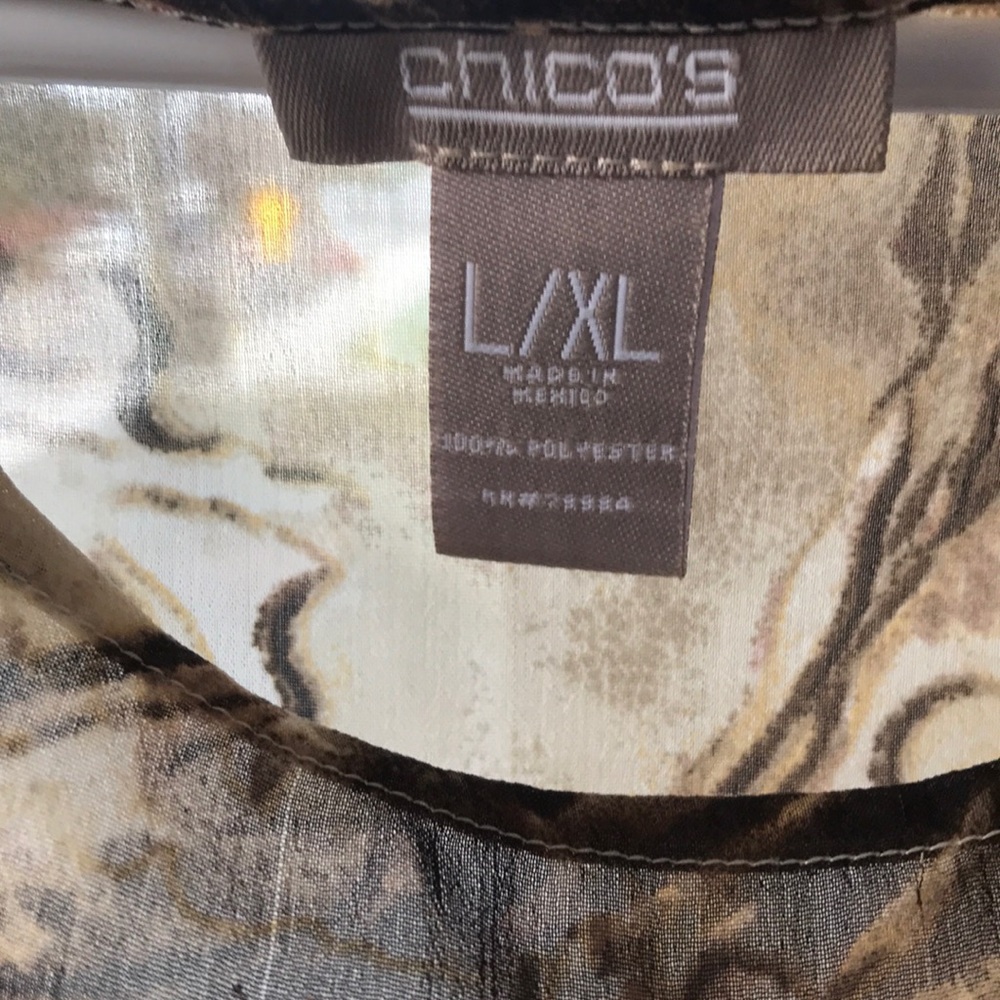 💯 percent polyester summer top